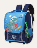 Dinosaur Printed Schoolbag Backpack - Bebehanna