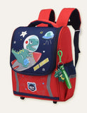 Dinosaur Printed Schoolbag Backpack - Bebehanna