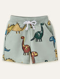 Dinosaur Printed Shorts - Bebehanna