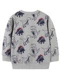 Dinosaur Printed Sweater - Bebehanna