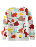 Dinosaur Printed Sweater - Bebehanna