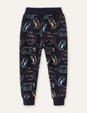 Dinosaur Printed Sweatpants - Bebehanna