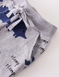 Dinosaur Printed Sweatpants - Bebehanna