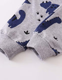 Dinosaur Printed Sweatpants - Bebehanna