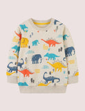 Sweatshirt mit Dinosaurier-Aufdruck