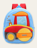 Engineering Vehicle Doll Schoolbag Backpack - Bebehanna