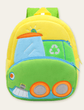 Engineering Vehicle Doll Schoolbag Backpack - Bebehanna