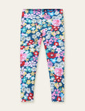 Flamingo Floral Printed Leggings - Bebehanna