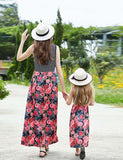 Floral Striped Family Matching Dress - Bebehanna