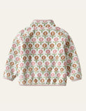 Flower Polar Fleece Jacket - Bebehanna