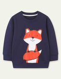 Fox Print Sweatshirt