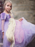 Glowing Princess Rapunzel Dresses Up Costume - Uporpor - Bebehanna