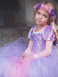 Glowing Princess Rapunzel Dresses Up Costume - Uporpor - Bebehanna