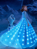 Glowing Snow Princess Fancy Costume - Bebehanna