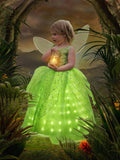 Glowing Tinker Bell Enchanted Costume - Uporpor - Bebehanna