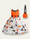 Halloween Print Dress - Bebehanna