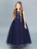 LED Light Elegant Solid Lace Party Dress - Bebehanna