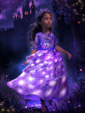 LED Party Flower Dress Little Girl Gift - Bebehanna