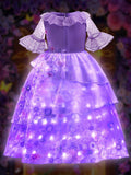 LED Party Flower Dress Little Girl Gift - Bebehanna