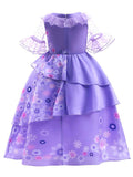 LED Party Flower Dress Little Girl Gift - Bebehanna