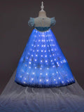 LED Snow Princess Costume For Girl - Bebehanna