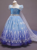 LED Snow Princess Costume For Girl - Bebehanna