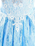 Light Up Cinderella Princess Lace Dress Up Costume for Girls Party - UPORPOR - Bebehanna