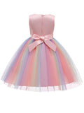 Light up Girls Sequin Rainbow Princess Party Dress - Uporpor - Bebehanna