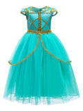 Light Up Jasmine Costume Princess Dresses for Halloween Cosplay Party - Uporpor - Bebehanna