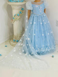 Light up Princess Costumes for Little Girls Elsa - Uporpor - Bebehanna