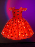 Light up Princess ladybug Costume for Girls Party - Uporpor - Bebehanna