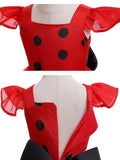 Light up Princess ladybug Costume for Girls Party - Uporpor - Bebehanna