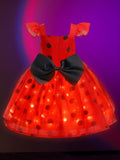 Light up Princess ladybug Costume for Girls Party - Uporpor - Bebehanna