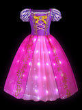 Light up Puff Sleeve Princess Costume - Bebehanna