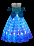 Mermaid Princess LED Dress For All Party - Bebehanna