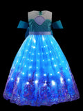 Mermaid Princess LED Dress For All Party - Bebehanna