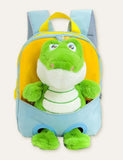 Plush Doll Crocodile Schoolbag Backpack - Bebehanna