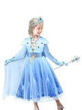 Princess Costumes with LED Lights for Little Girls Elsa-Uporpor - Bebehanna