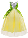 Princess Tiana Light Up Fairy Mesh Dress For Girls - Uporpor - Bebehanna