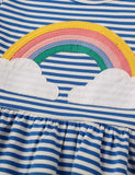 Rainbow Striped Dress - Bebehanna