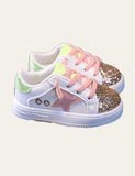 Sequined Star Casual Sneakers - Bebehanna