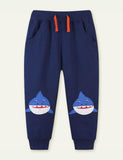 Shark Applikatioun Sweatpants