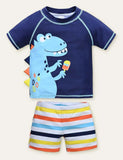 Shark Dinosaur Printed Swimsuit - Bebehanna