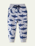 Shark Print joggebukse