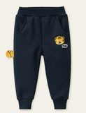 Snoring Tiger Appliqué Sweatpants - Bebehanna