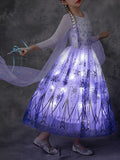 Snow LED Light Ball Gown Dress - Bebehanna