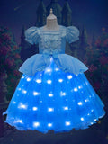 Sparkling Cinderella Princess Costume Party Dress-Up - Uporpor - Bebehanna