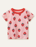 Strawberry Full Printed T-shirt