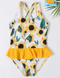 Sunflower Family Matching Swim Suit - Bebehanna