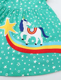 Unicorn Appliqué Dress - Bebehanna